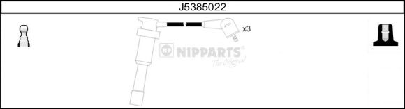 Przewody zapłonowe NIPPARTS J5385022