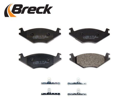 Klocki hamulcowe BRECK 20889 00 702 00