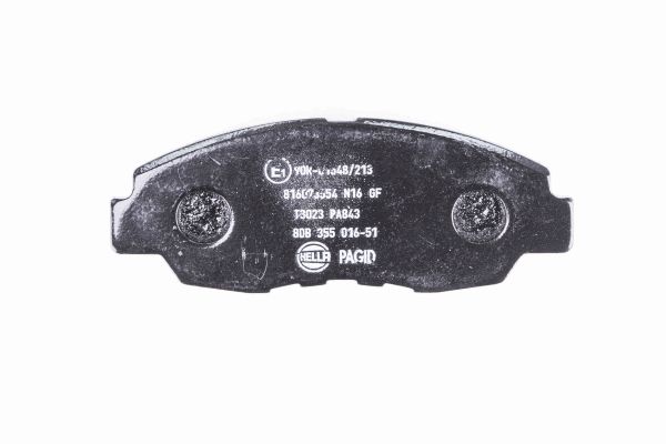 Klocki hamulcowe HELLA 8DB 355 016-511