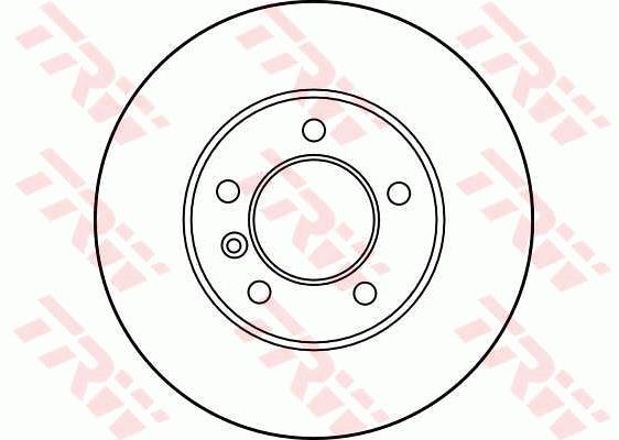 Tarcza hamulcowa TRW DF1804