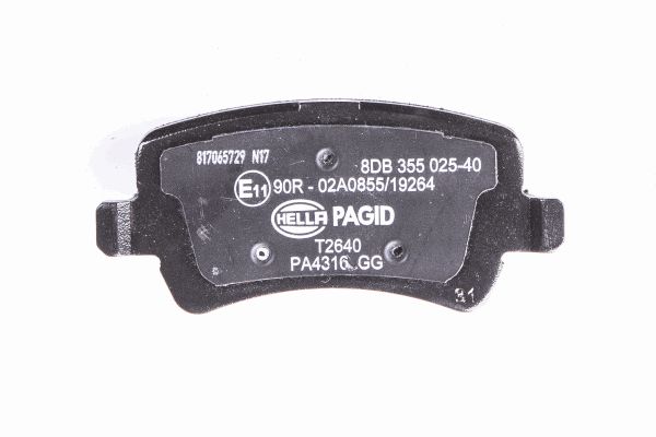 Klocki hamulcowe HELLA PAGID 8DB 355 025-401