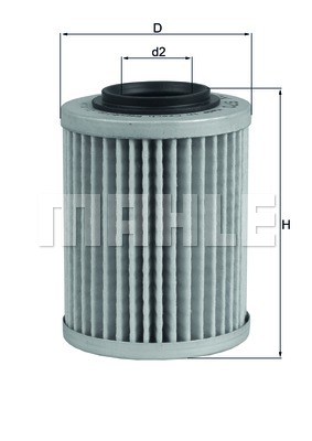 Filtr oleju KNECHT OX 970