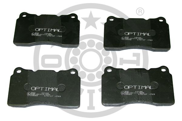 Klocki hamulcowe OPTIMAL BP-12166