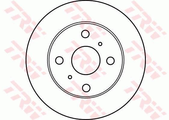 Tarcza hamulcowa TRW DF4113