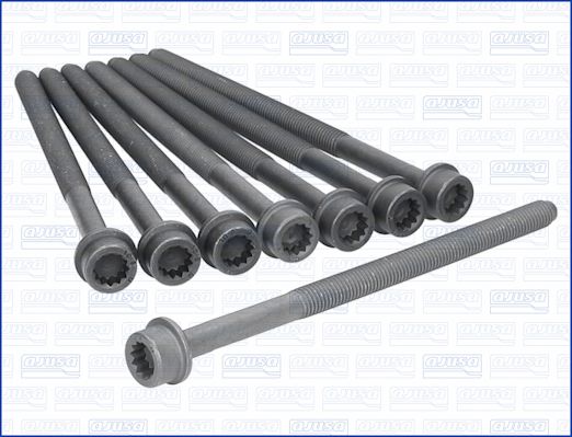 Zestaw śrub głowicy cylindrów AJUSA 81054000