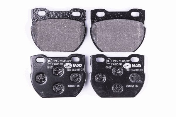 Klocki hamulcowe HELLA 8DB 355 019-231