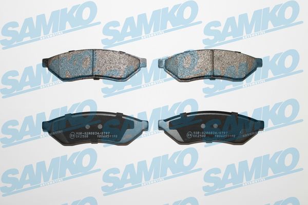 Klocki hamulcowe SAMKO 5SP1198