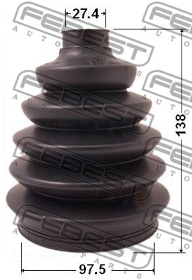 Osłona przegubu FEBEST 0217P-R51