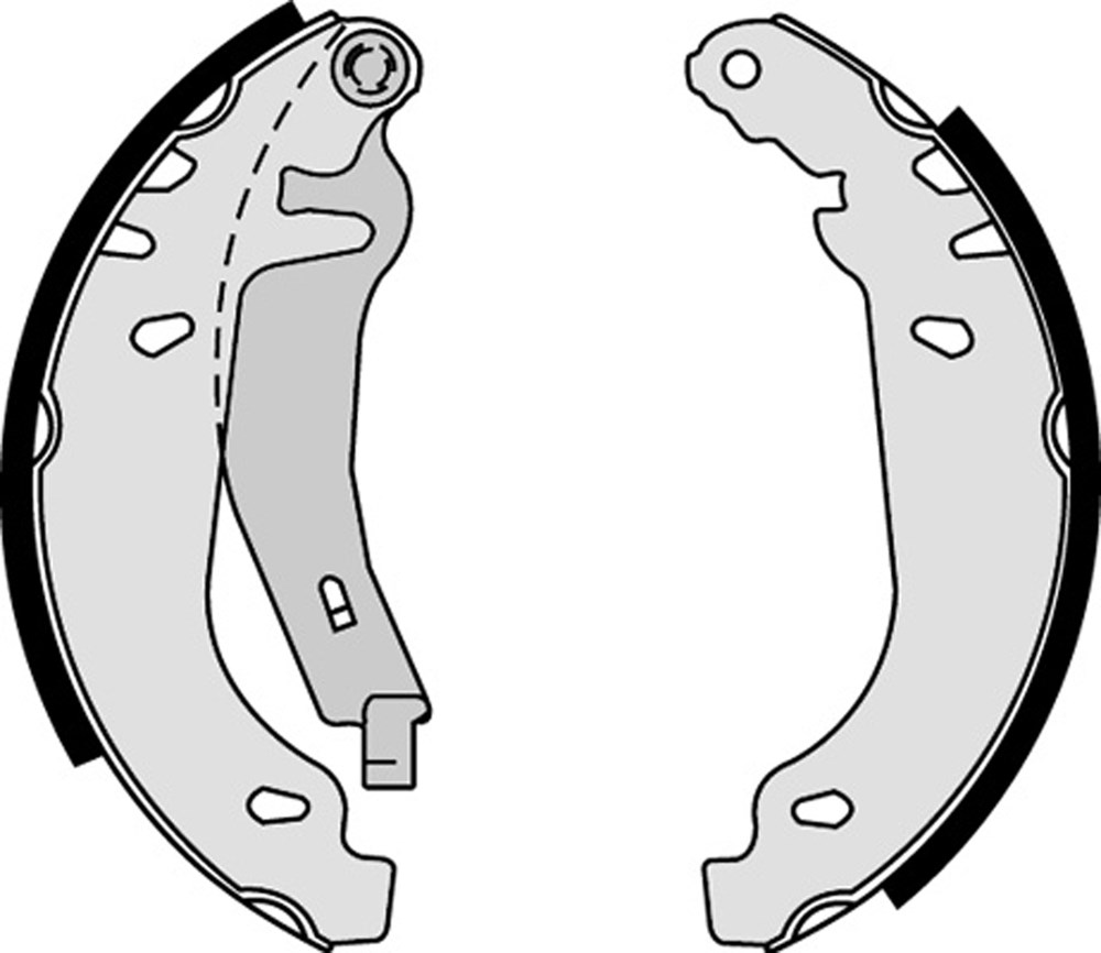 Szczęki hamulcowe BREMBO S 61 539