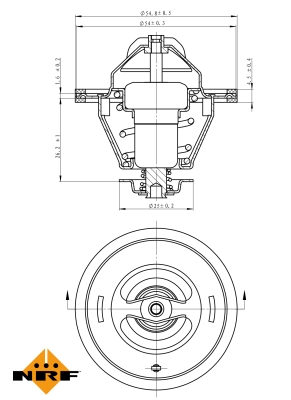 Termostat NRF 725125