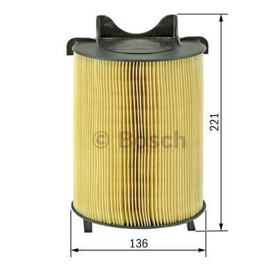 Filtr powietrza BOSCH 1 457 433 576