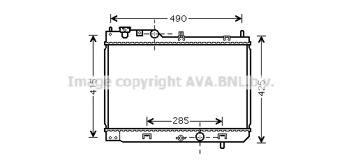 Chłodnica AVA QUALITY COOLING MZ2214