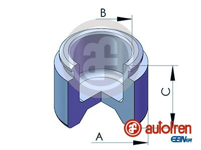 Tłoczek zacisku hamulcowego AUTOFREN SEINSA D025356