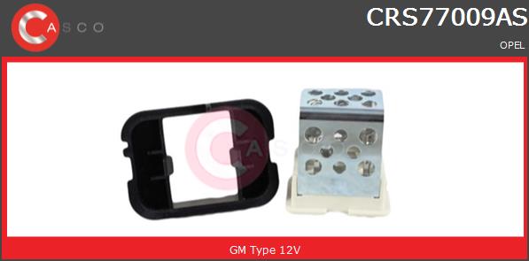 Opornik wentylatora CASCO CRS77009AS