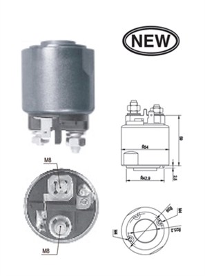 Elektromagnes rozrusznika MAGNETI MARELLI 940113050546
