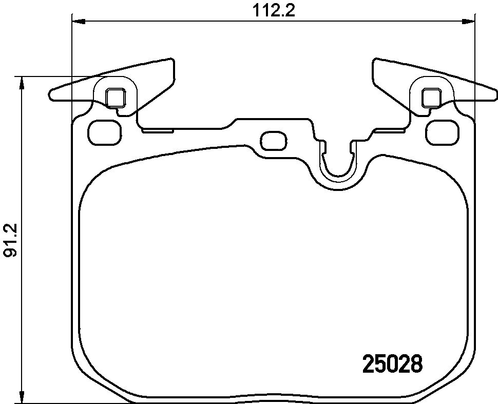 Klocki hamulcowe BREMBO P 06 088X