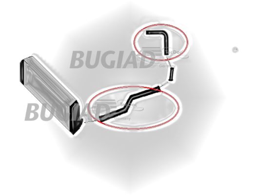 Przewód powietrza doładowującego BUGIAD 88791