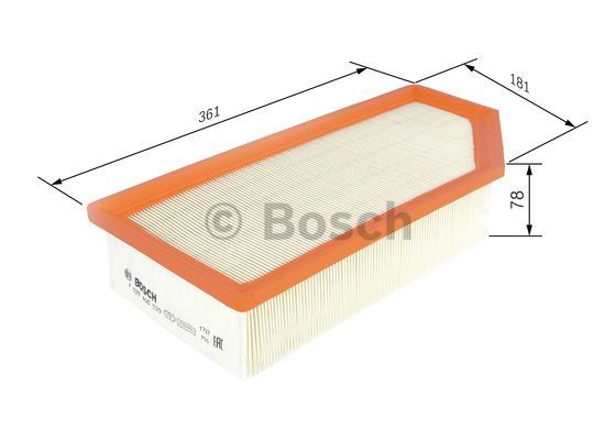 Filtr powietrza BOSCH F 026 400 520