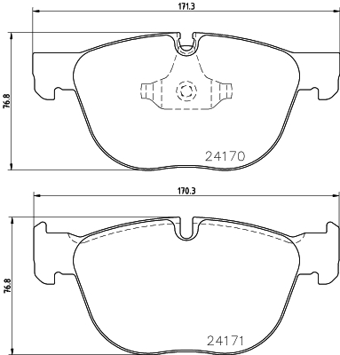 Klocki hamulcowe HELLA PAGID 8DB 355 012-541