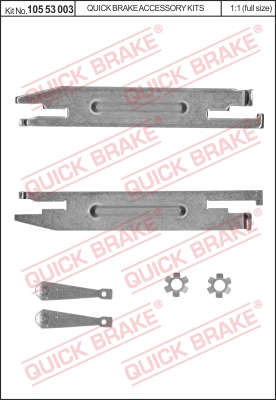 Regulacja szczęk hamulcowych QUICK BRAKE 105 53 003