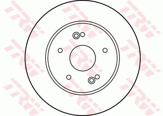 Tarcza hamulcowa TRW DF1028