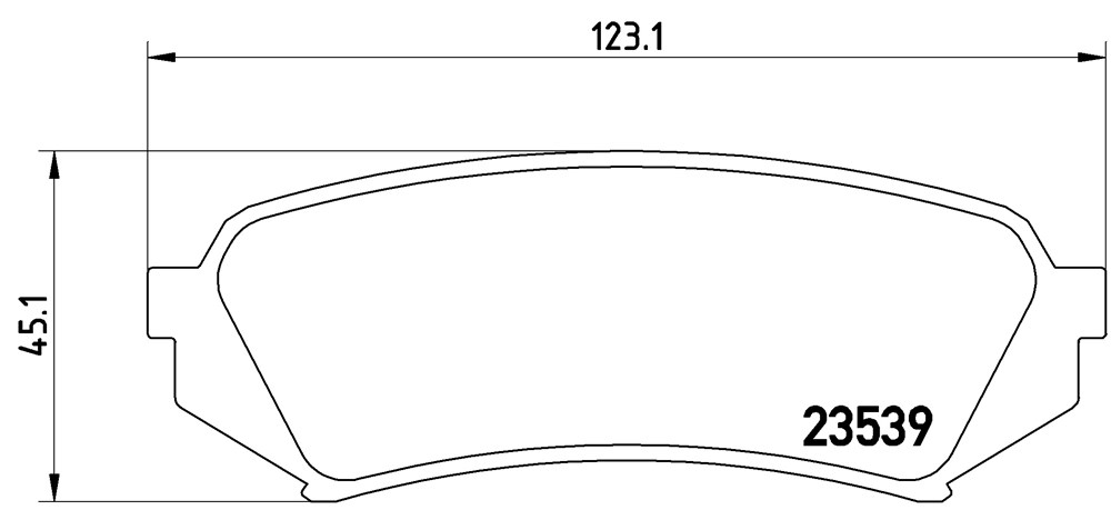 Klocki hamulcowe BREMBO P 83 049