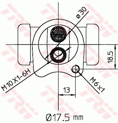 Cylinderek TRW BWC251