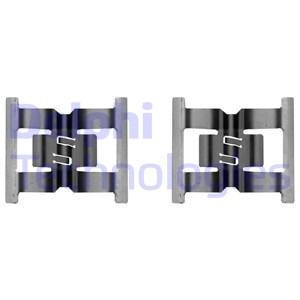 Zestaw akcesoriów montażowych  klocków hamulcowych DELPHI LX0682