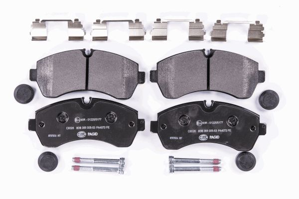 Klocki hamulcowe HELLA 8DB 355 005-531