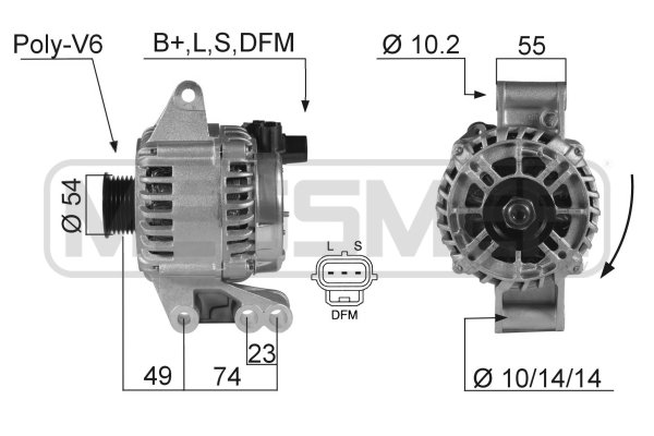 Alternator ERA 210359A