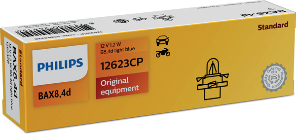 Żarówka oświetlenia przyrządów PHILIPS 12623CP