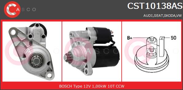 Rozrusznik CASCO CST10138AS