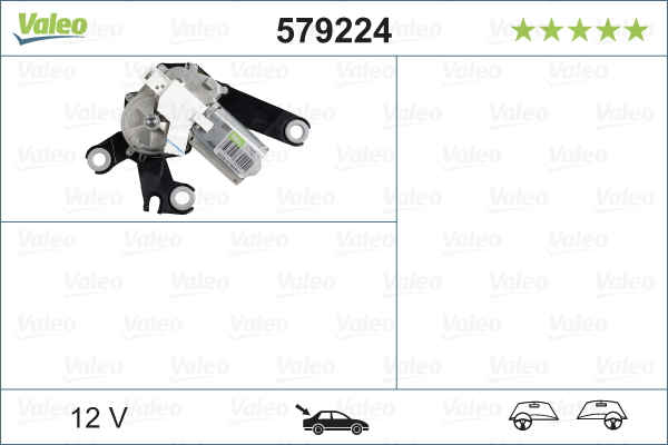 Silnik wycieraczek VALEO 579224