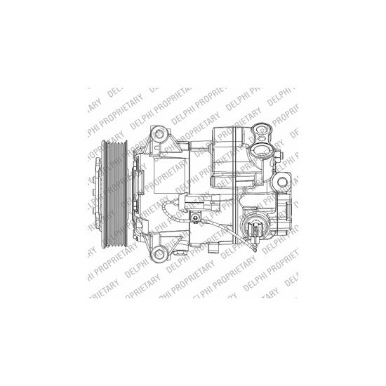 Kompresor klimatyzacji DELPHI TSP0155949