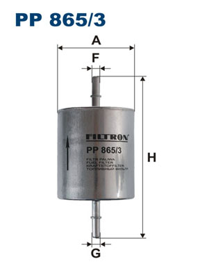 Filtr paliwa FILTRON PP865/3