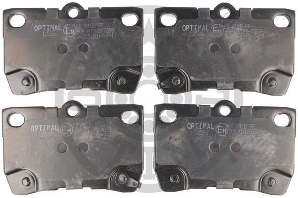Klocki hamulcowe OPTIMAL BP-12528
