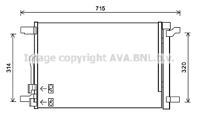 Skraplacz klimatyzacji AVA QUALITY COOLING VNA5335D
