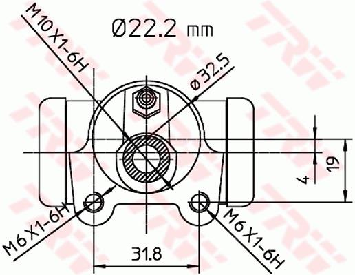 Cylinderek TRW BWH146