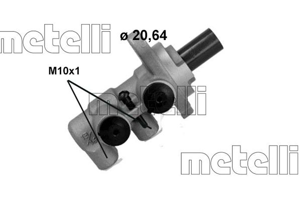 Pompa hamulcowa METELLI 05-1240