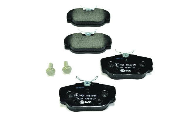 Klocki hamulcowe HELLA 8DB 355 009-541
