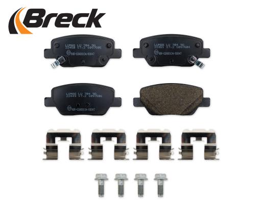 Klocki hamulcowe BRECK 22449 00 704 00