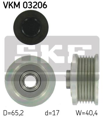 Sprzęgło alternatora SKF VKM 03206