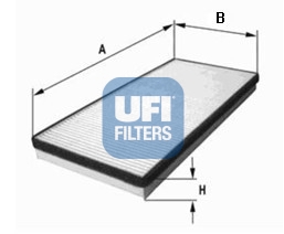 Filtr kabinowy UFI 53.015.00