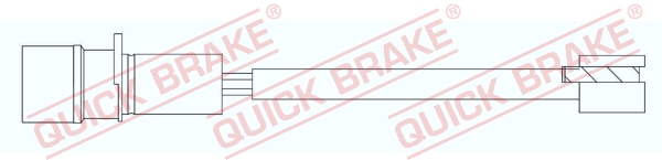 Czujnik zużycia klocków QUICK BRAKE WS 0387 A