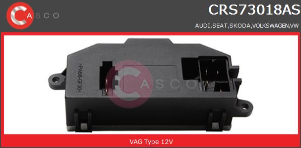 Opornik wentylatora CASCO CRS73018AS