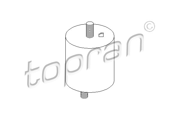 Poduszka silnika TOPRAN 500 166