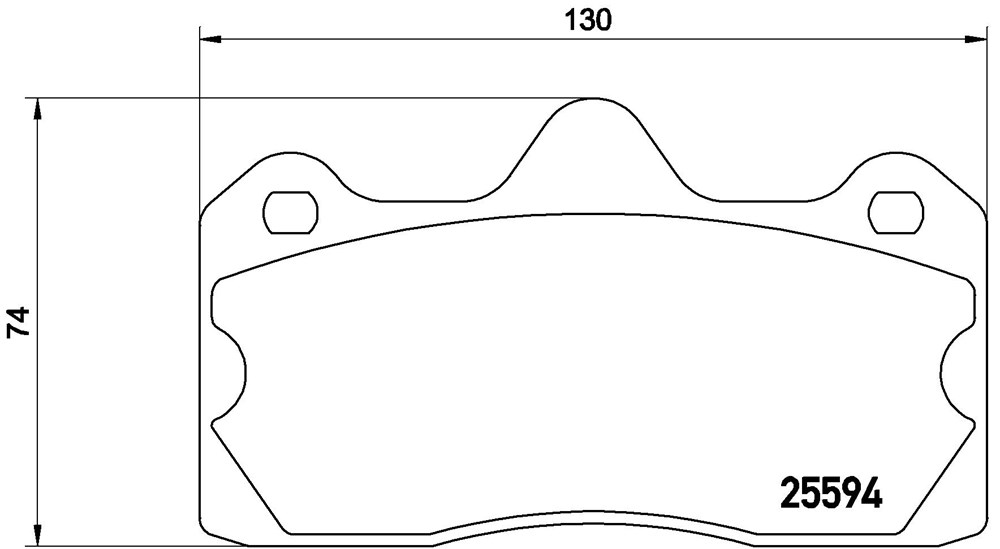 Klocki hamulcowe BREMBO P 47 002