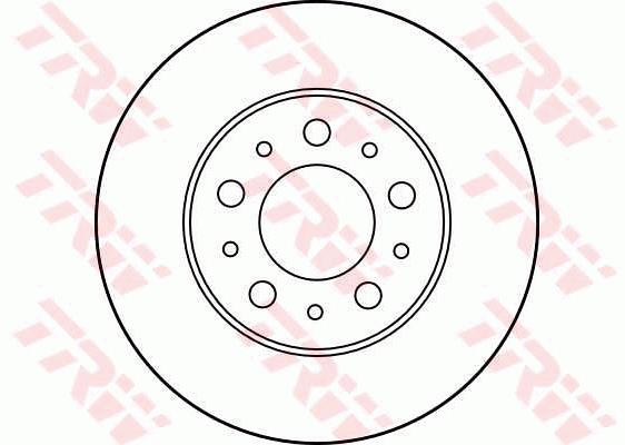Tarcza hamulcowa TRW DF1689