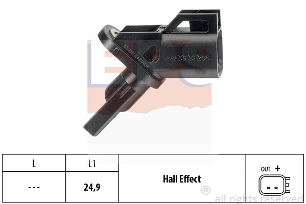 Czujnik ABS EPS 1.960.005