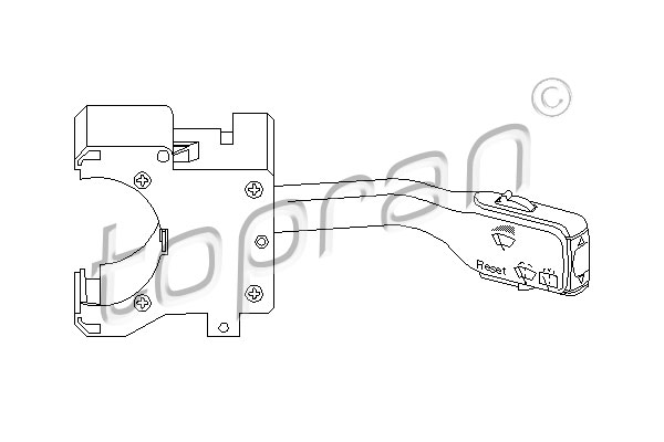 Przełącznik wycieraczek TOPRAN 109 133